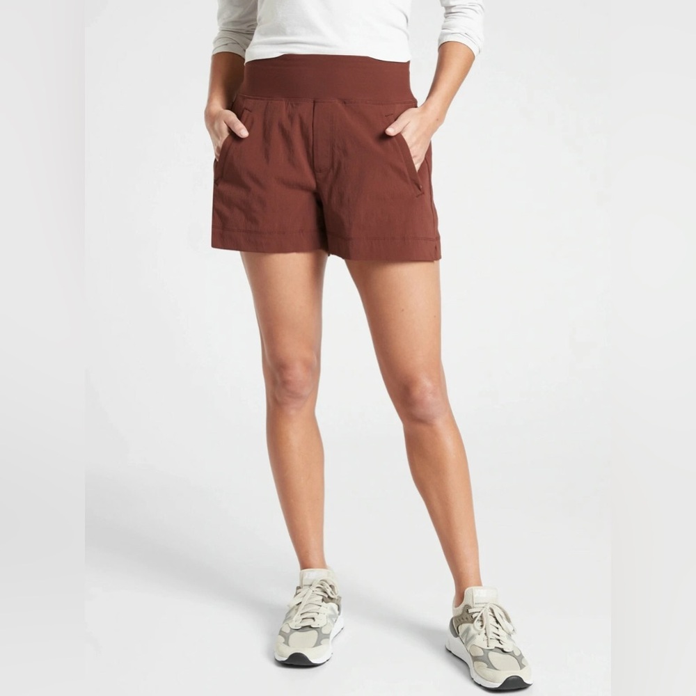 Athleta Rust Brown Women's Active Shorts